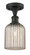 Ballston One Light Semi-Flush Mount in Oil Rubbed Bronze (405|516-1C-OB-G559-5ME)