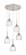 Berkshire Five Light Pendant in Brushed Satin Nickel (405|323-5P-SN-G323-6CL)