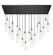 Downtown Urban 21 Light Pendant in Brushed Brass (405|172BK-B-21P-BB-G434-12CL)