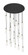 Downtown Urban 21 Light Pendant in Brushed Brass (405|148BK-B-21P-BB-G434-12DE)