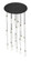 Downtown Urban 21 Light Pendant in Brushed Brass (405|148BK-B-21P-BB-G434-12CL)