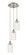 Downtown Urban Three Light Pendant in Brushed Satin Nickel (405|113B-3P-SN-G434-7SDY)