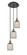 Ballston Three Light Pendant in Black Antique Brass (405|113B-3P-BAB-G559-5ME)