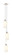 Downtown Urban Three Light Pendant in Polished Nickel (405|103B-3P-PN-G434-7WH)