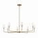 Pallas Eight Light Chandelier in Brushed Natural Brass (12|52521BNB)