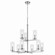 Crosby Nine Light Chandelier in Chrome (12|44014CH)