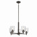Shailene Five Light Chandelier in Olde Bronze (12|43671OZCLR)
