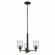 Shailene Three Light Mini Chandelier in Olde Bronze (12|43670OZCLR)