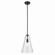 Everly One Light Pendant in Black (12|42199BK)