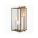 Back Bay Three Light Outdoor Wall Sconce in Aged Brass (45|1151-AG-CL)