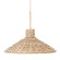 Hilton Head One Light Pendant in French Gold/Natural Seagrass (137|502P01MFGN)