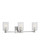 Lando Three Light Wall / Bath in Brushed Steel (1|GLV1043BS)