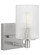Lando One Light Wall / Bath Sconce in Brushed Steel (1|GLV1041BS)