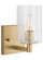 Parker One Light Wall / Bath Sconce in Satin Brass (1|GLV1031SB)