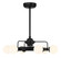 Gibson LED Fan D'Lier in Matte Black (51|30-FD-345-89)