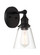 Barwell One Light Wall Sconce in Coal Black (7|5681-66A)