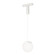Continuum - Track LED Track Pendant in White (86|ETL31013-WT)
