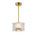 Elysian LED Pendant in Natural Aged Brass (86|E11081-124NAB)