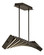 Stitch LED Linear Chandelier in Painted Black Oxide (138|FR42455PBO)