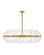 Lillia LED Chandelier in Heritage Brass (138|FR30514HB)