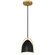 Axel One Light Pendant in Matte Black (18|63136-MBL)
