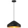 Prism One Light Pendant in Matte Black (18|23796-MBL)