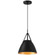 Tanner One Light Pendant in Matte Black (18|23793-MBL)