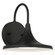 Pella LED Outdoor Wall Mount in Black (18|20380LEDDMG-BL)