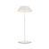 Pela LED Table Lamp in White (347|TL66714-WH)