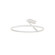 Roda LED Semi-Flush Mount in White (347|SF27724-WH-3WCCT-UNV)