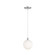 Bolla LED Pendant in Opal Glass (347|PD3106-OP)