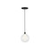 Bolla LED Pendant in Black (347|PD3106-BK)
