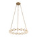 Marni LED Chandelier in Natural Brass (452|CH321032NB-UNV-010)