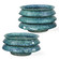 ZigZag Bowls Set/2 in Blue And Green (52|18147)