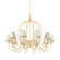 Warrensburg Ten Light Chandelier in Vintage Gold Leaf (70|5744-VGL)