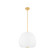 Scranton LED Pendant in Aged Brass (70|3019-AGB)