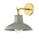 Pottersville One Light Wall Sconce in Aged Brass/Ceramic Moss Crackle (70|1913-AGB/CMC)