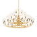 Brahma LED Chandelier in Vintage Brass (68|489-49-VB/BRZ)