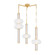 Corbin LED Chandelier in Vintage Brass (68|482-37-VB)