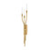 Amalthea LED Wall Sconce in Vintage Brass (68|481-03-VB)