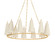 Tirana 12 Light Chandelier in Vintage Gold Leaf (68|480-42-VGL)