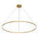 Cerchio LED Pendant in Brushed Gold (347|PD87172-BG-UNV-010)
