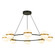 Tagliato LED Chandelier in Matte Black/Brushed Gold (452|CH302008MBBG-UNV)