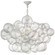 Talia Eight Light Chandelier in Gild and Gold Fleck Glass (268|JN 5112G/GF)