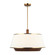 Desert Flyer Six Light Pendant in Satin Brass/Medium Walnut (137|520P06SBW)