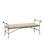 Mabel Bench in Antique Black/Polished Brass (142|7000-0932)