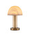 La Gravite One Light Table Lamp in Natural/Brass (142|6000-0989)