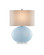 Laconia One Light Table Lamp in Light Blue/Clear/Polished Nickel (142|6000-0977)