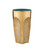 Lemy Drinks Table in Polished Brass/Clear (142|4000-0215)