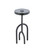 Grove Drinks Table in Black Nickel/Clear (142|4000-0212)